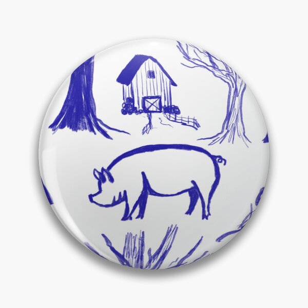 Item preview, Spode Inspired Country Scene designed and sold by BookTalkBecky.