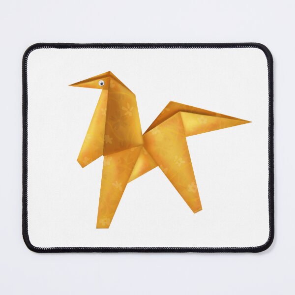 Item preview, Googly-Eyed Origami Horse - Gold designed and sold by TimeLady's Closet.