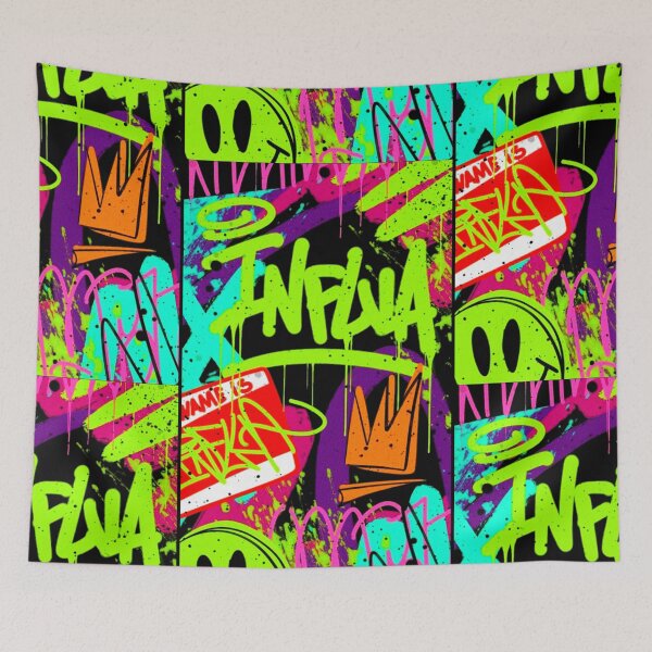 Item preview, Abstract Graffiti designed and sold by UZRWRLD .