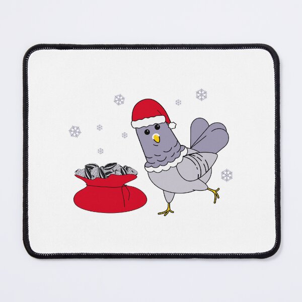 Item preview, The pigeon at Christmas designed and sold by ANVivid.