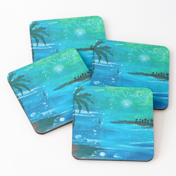 Item preview, Palm Trees Island  designed and sold by MatrixTattoo.