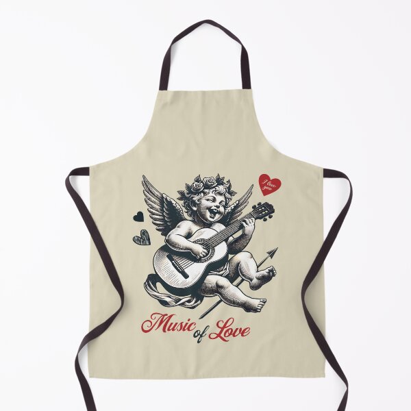 Item preview, Cupid playing guitar. Music of love. designed and sold by KojourinArt.