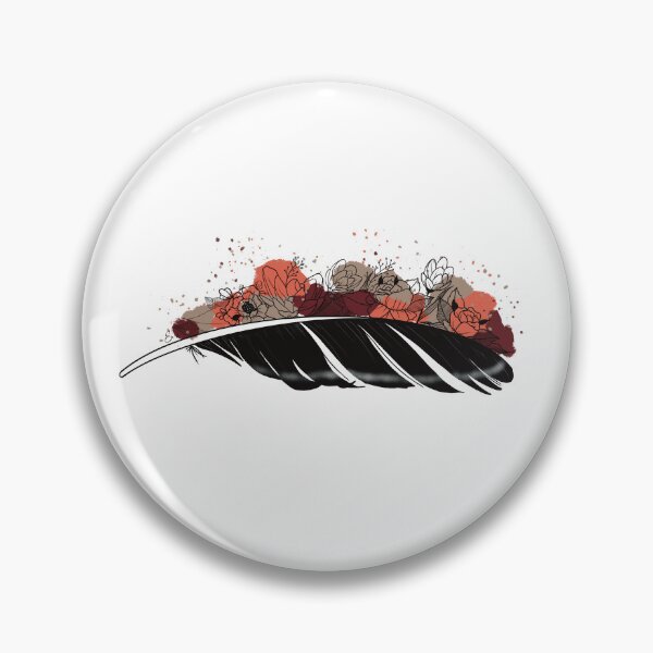 Item preview, Feather and flowers designed and sold by Ema-R.