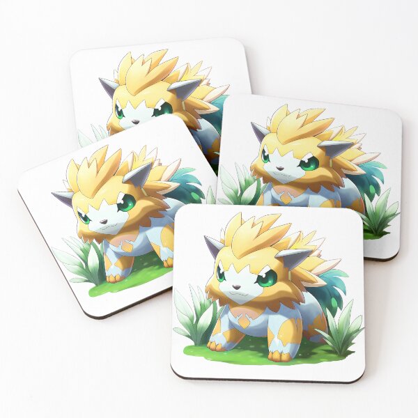 Item preview, Adorable Spiky Lion Cub - Fantasy Creature Art designed and sold by OwOlet.