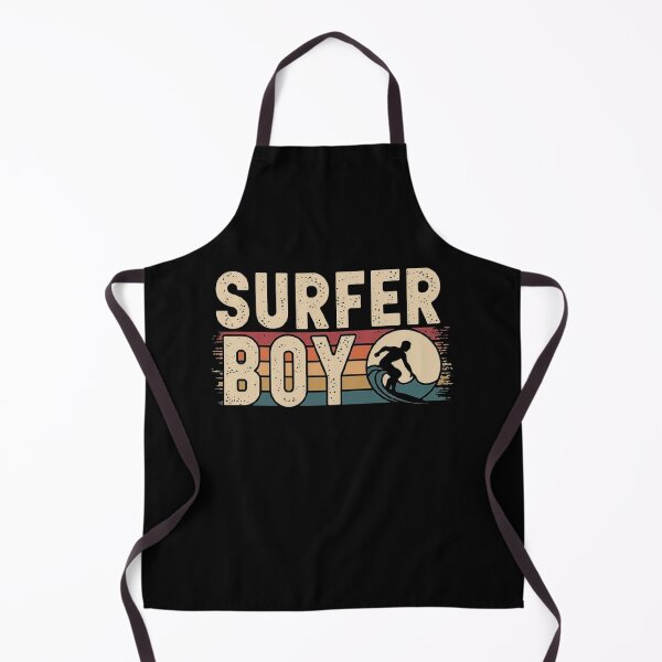 Item preview, Retro Surfer Boy Design with Sunset Waves designed and sold by love3617.
