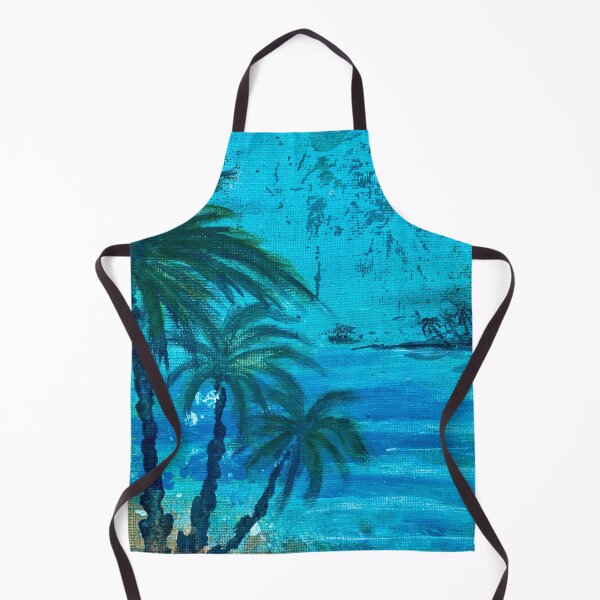 Item preview, Palm Trees Painting designed and sold by MatrixTattoo.