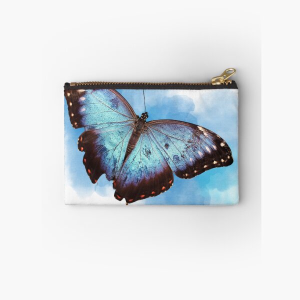 Item preview, Beautiful Blue Butterfly With A Blue Cloud. designed and sold by DreamyBeautiful.