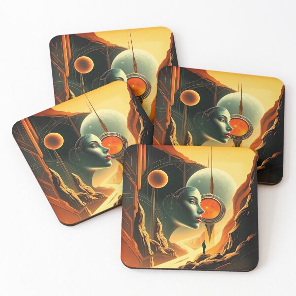 Item preview, FUTURISTIC GALAXY  EXPLORATION COSMOS SURREAL LANDSCAPE 1 designed and sold by Arts4U.