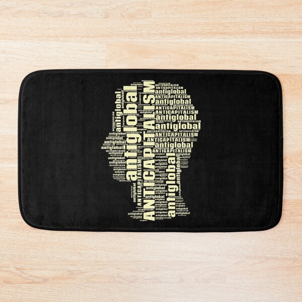 Item preview, ANTICAPITALISM ANTIGLOBAL,  designed and sold by FelkMariShop.