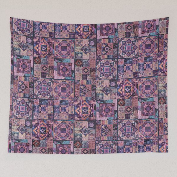Item preview, Whimsigoth Quilt Pattern 2025 Vintage (Bi Flag Version) | Stickers Decals DIY CRAFTS   designed and sold by Two Otters Co.