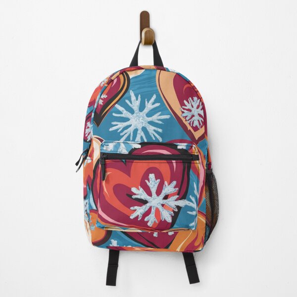 Item preview, Colourful hearts and snowflakes designed and sold by FusiTink.