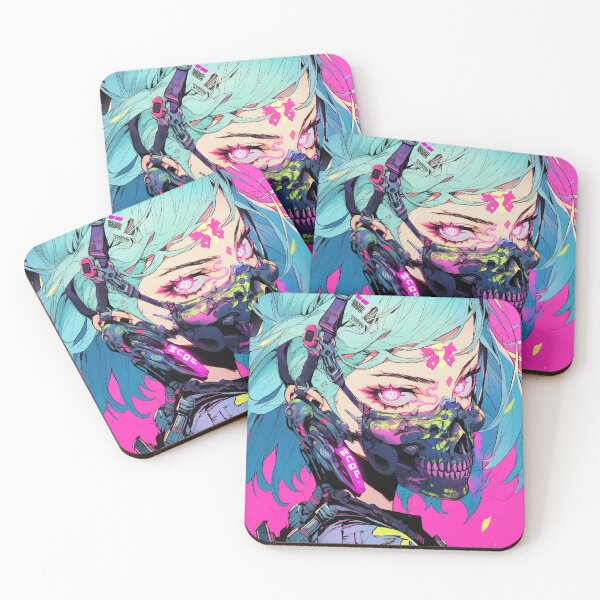 Item preview, Anime cyberpunk girl designed and sold by iWallGlow.