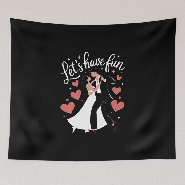 Item preview, Romantic Couple Dancing Illustration - Fun Love Art designed and sold by love3617.