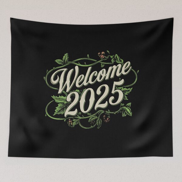 Item preview, Welcome 2025 Floral designed and sold by BayBoutique.