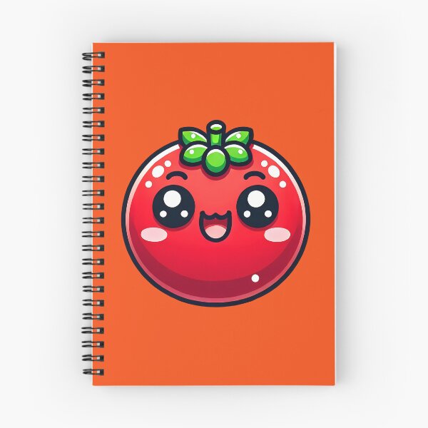 Artikelvorschau, Fröhliche Tomate Kawaii entworfen und verkauft von KONFRANstyle.