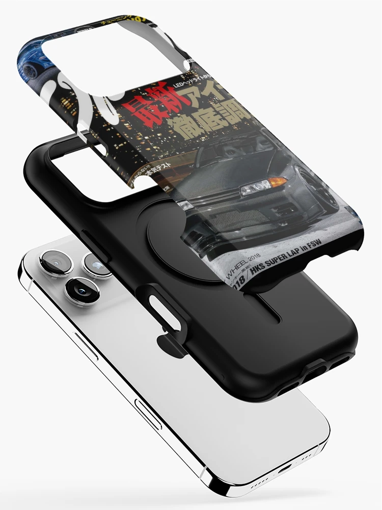 Thumbnail 2 of 4, iPhone Case, Option Magazine R32 GT-R Cover designed and sold by ShirtStock-.
