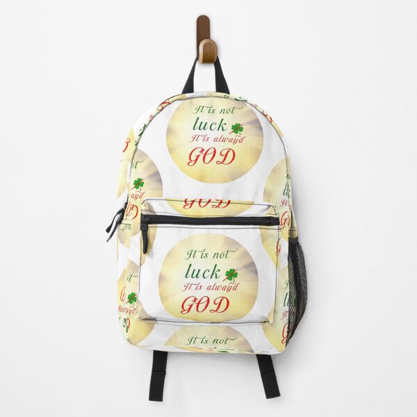 Item preview, It is not luck it is always God   designed and sold by dudart-shop.
