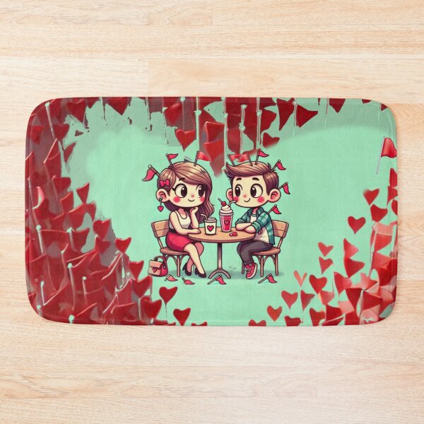 Item preview, Valentines day flags  designed and sold by Datum11.