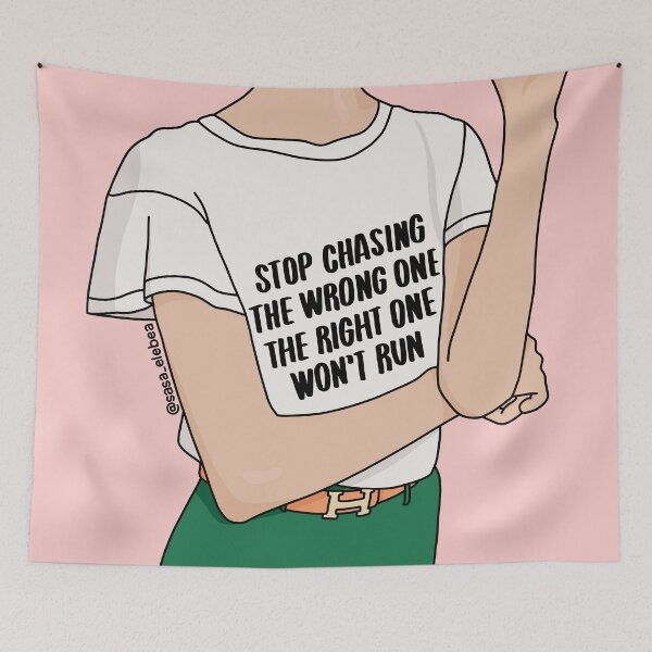 Item preview, Stop chasing by Sasa Elebea designed and sold by Sabrina Brugmann.