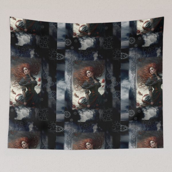 Item preview, Gothic Temptress, Beautiful Siren, Female Character Jig Saw Puzzle designed and sold by Art.Fusion.Studio.
