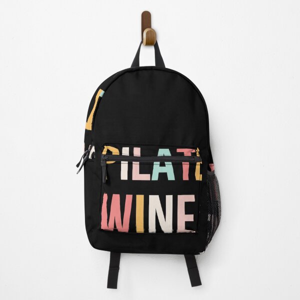 Item preview, Pilates now. Wine Later. funny Pilates workout gym cute designed and sold by snowry.