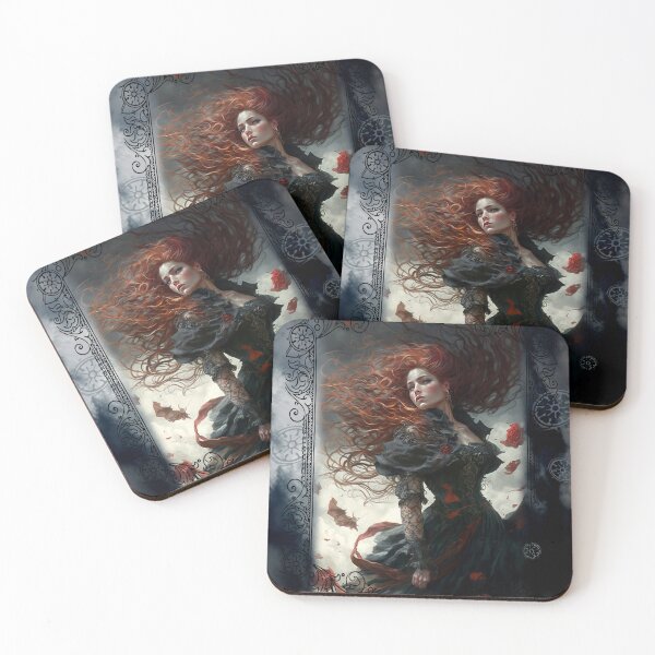 Item preview, Gothic Temptress, Beautiful Siren, Female Character Jig Saw Puzzle designed and sold by Art.Fusion.Studio.
