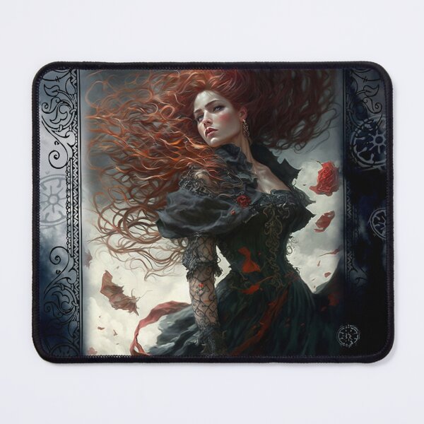 Item preview, Gothic Temptress, Beautiful Siren, Female Character Jig Saw Puzzle designed and sold by Art.Fusion.Studio.