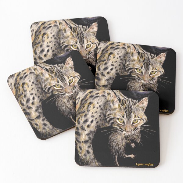 Item preview, Lynx rufus designed and sold by paleoforaging.