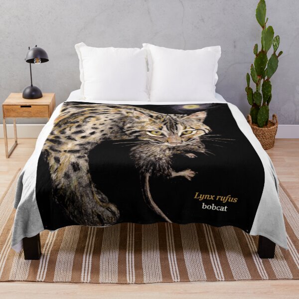 Item preview, Lynx rufus designed and sold by paleoforaging.