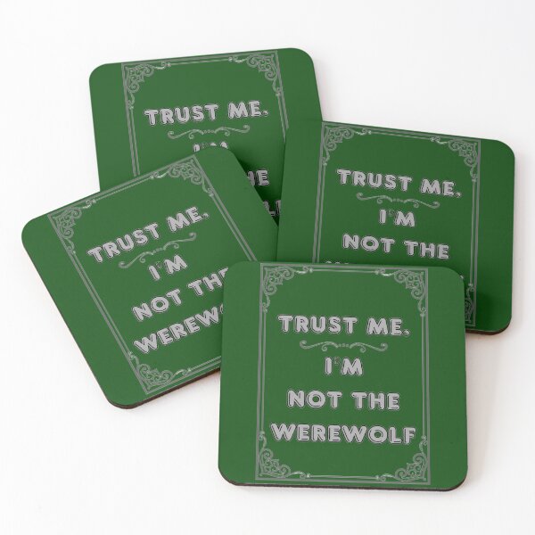 Item preview, TRUST ME. I'M NOT THE WEREWOLF designed and sold by Ferndragons.