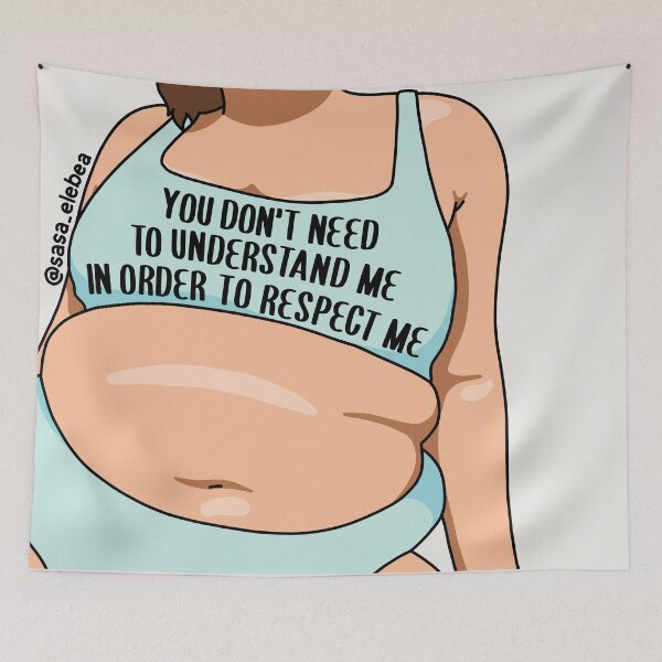 Item preview, Respect me by Sasa Elebea designed and sold by Sabrina Brugmann.