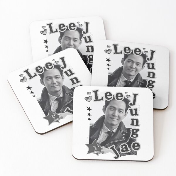 Item preview, Lee Jung-jae Korean Actor Black and White Collage Design designed and sold by AJUNICE STUDIO.
