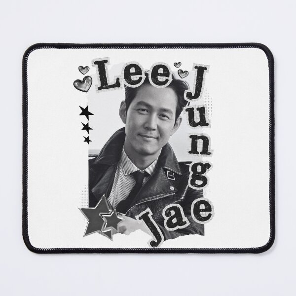 Item preview, Lee Jung-jae Korean Actor Black and White Collage Design designed and sold by AJUNICE STUDIO.