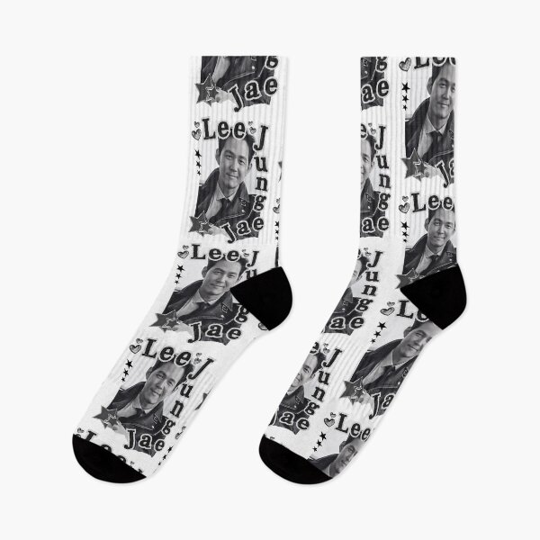 Item preview, Lee Jung-jae Korean Actor Black and White Collage Design designed and sold by AJUNICE STUDIO.