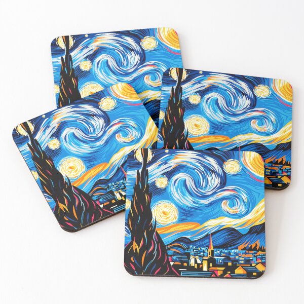 Item preview, Pop Art Vision of Starry Night designed and sold by Moisky Art.