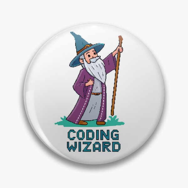 Item preview, Coding Wizard: Pixel Fantasy Art for Gamers & Coders designed and sold by Timegraf.