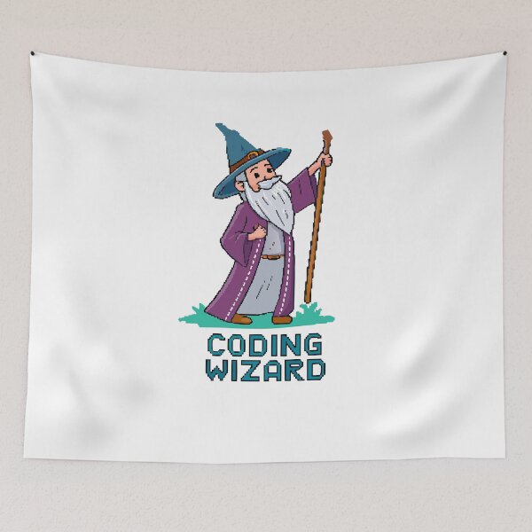 Item preview, Coding Wizard: Pixel Fantasy Art for Gamers & Coders designed and sold by Timegraf.