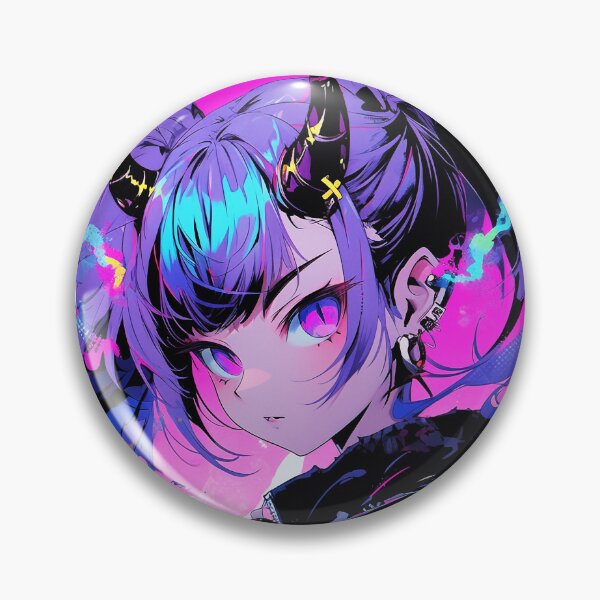 Item preview, Cute anime demon girl designed and sold by iWallGlow.
