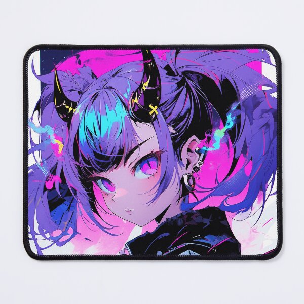 Item preview, Cute anime demon girl designed and sold by iWallGlow.
