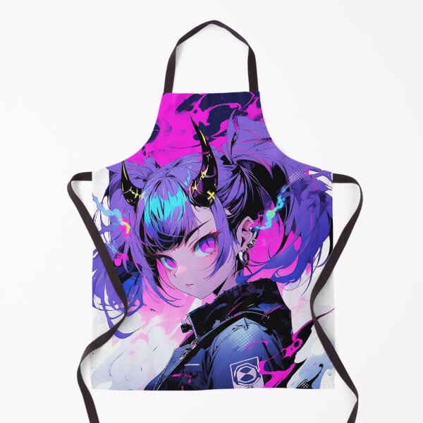 Item preview, Cute anime demon girl designed and sold by iWallGlow.