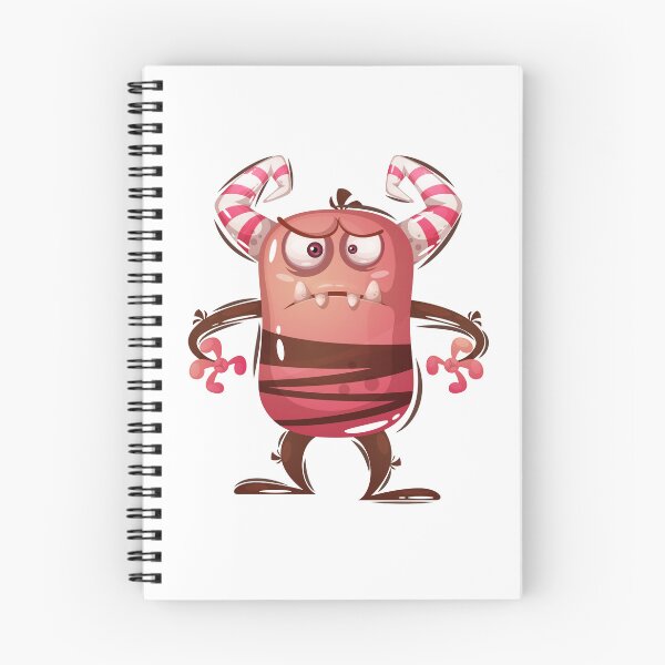 Item preview, Grumpy Candy Horn Monster - Funny Cartoon Design designed and sold by OwOlet.