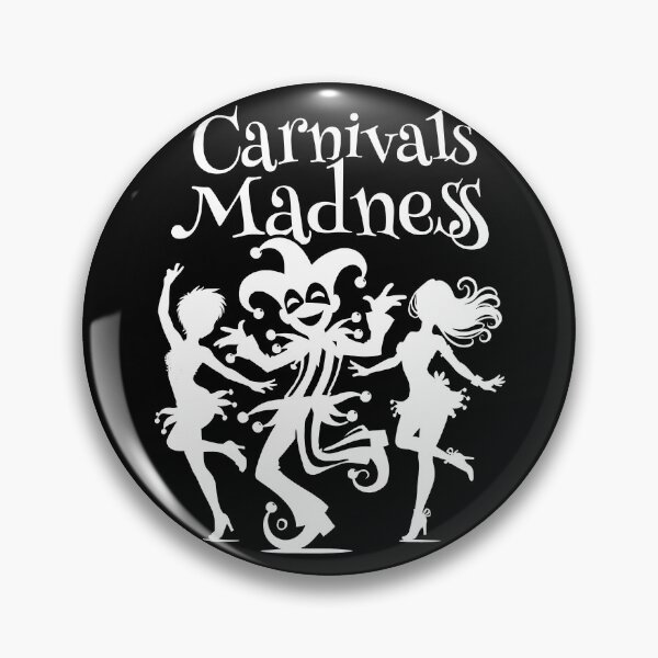Item preview, Carnival's Madness Three White Figures In Dance  designed and sold by SplashTastic.