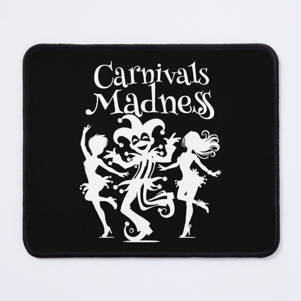 Item preview, Carnival's Madness Three White Figures In Dance designed and sold by SplashTastic.