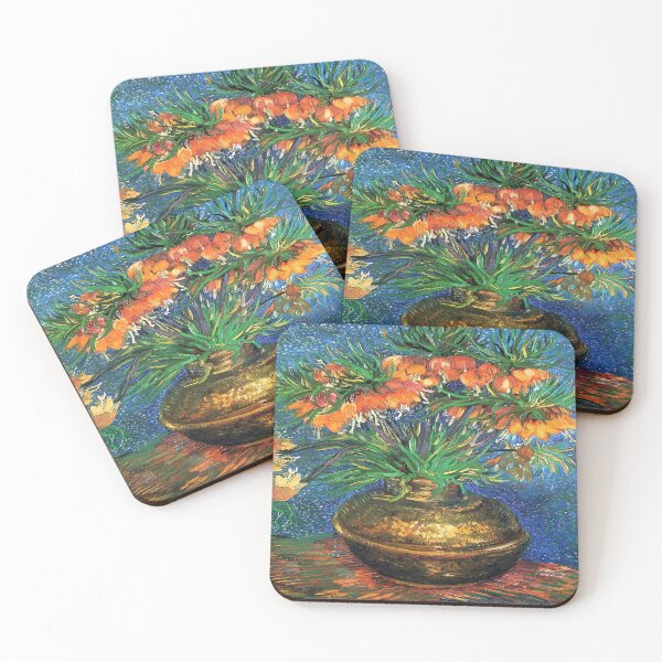Item preview, Fritillaries In A Copper Vase designed and sold by irynaartbyim.