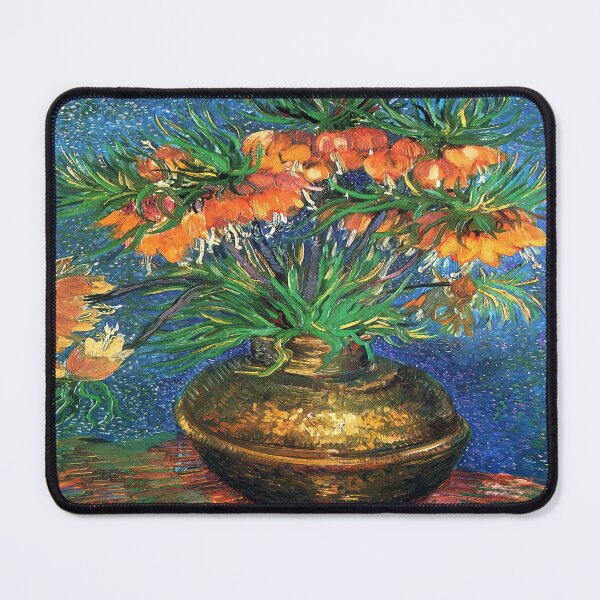 Item preview, Fritillaries In A Copper Vase designed and sold by irynaartbyim.