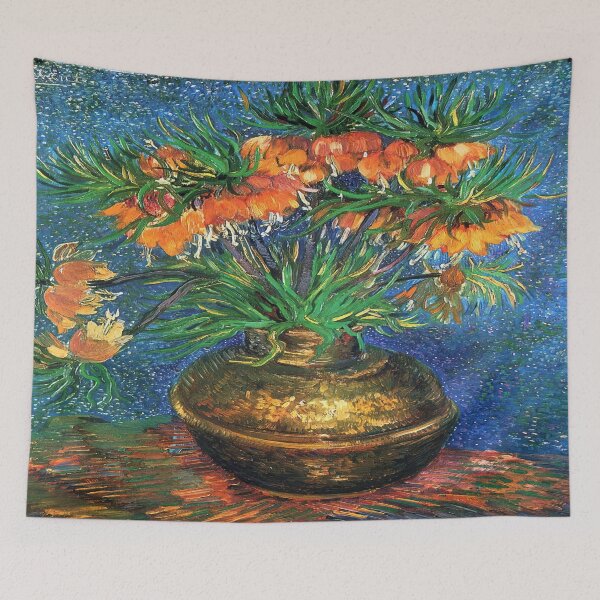 Item preview, Fritillaries In A Copper Vase designed and sold by irynaartbyim.