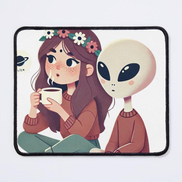 Item preview, Friendship with alien designed and sold by Yemimendez.