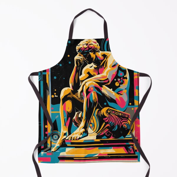 Item preview, Pop Art Vision of The Thinker designed and sold by Moisky Art.