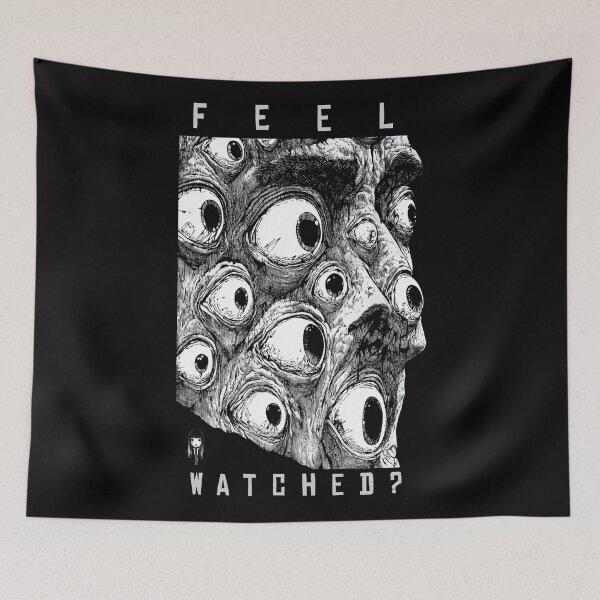 Item preview, Cosmic Witness - black and white horror manga anime designed and sold by ForsakenFrames.