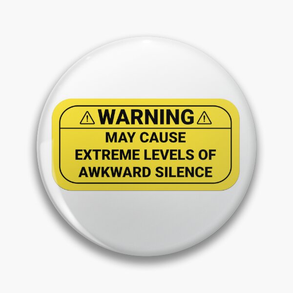 Item preview, Warning May Cause Extreme Levels Of Awkward Silence Misanthropic Gift Idea Introvert designed and sold by HosvPrint .s.